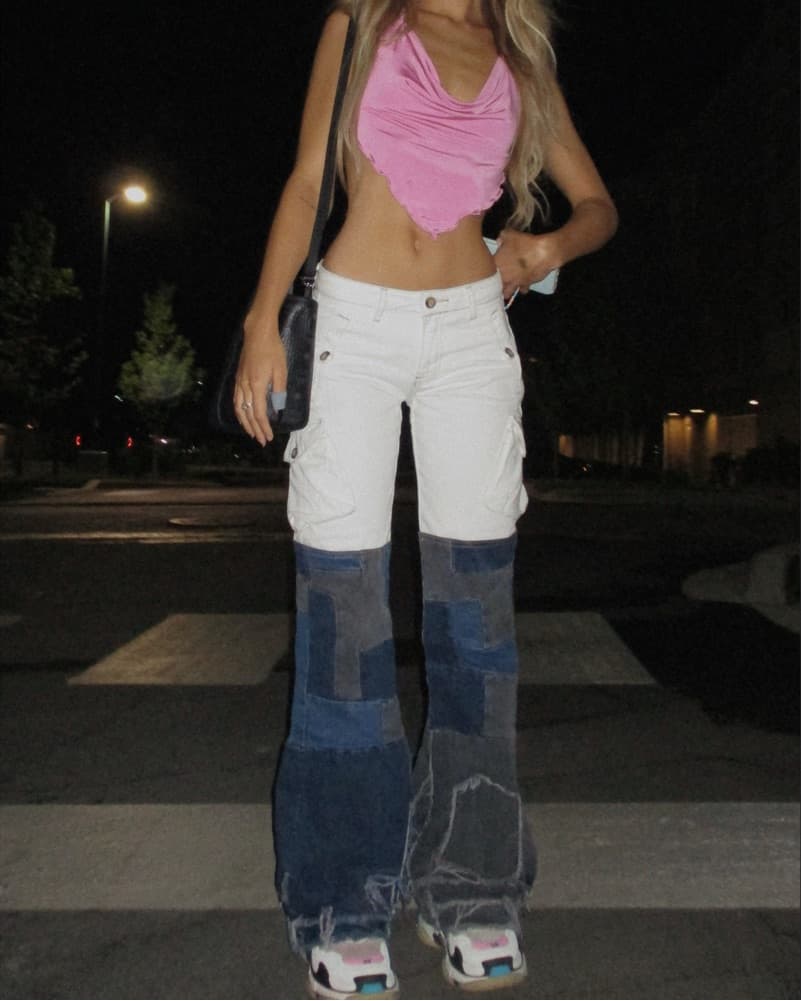 Revice Patchwork Jeans - Image 1
