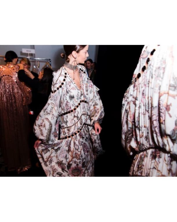 Flowy Zimmermann Silk Mini Dress - Image 2
