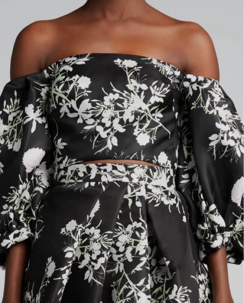 Monique Lhuillier 2 Piece Gown Set 4 - Image 2