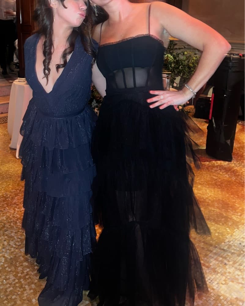 BCBG Tulle Corset Dress - Image 5