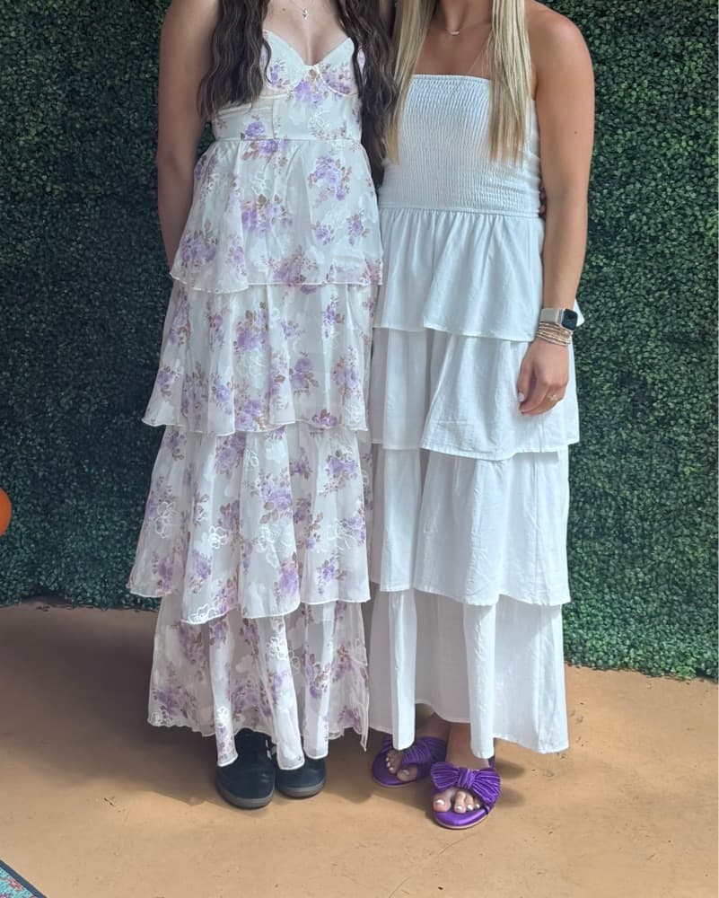 Lucy in the Sky Floral Ruffle Maxi Dress - Image 5