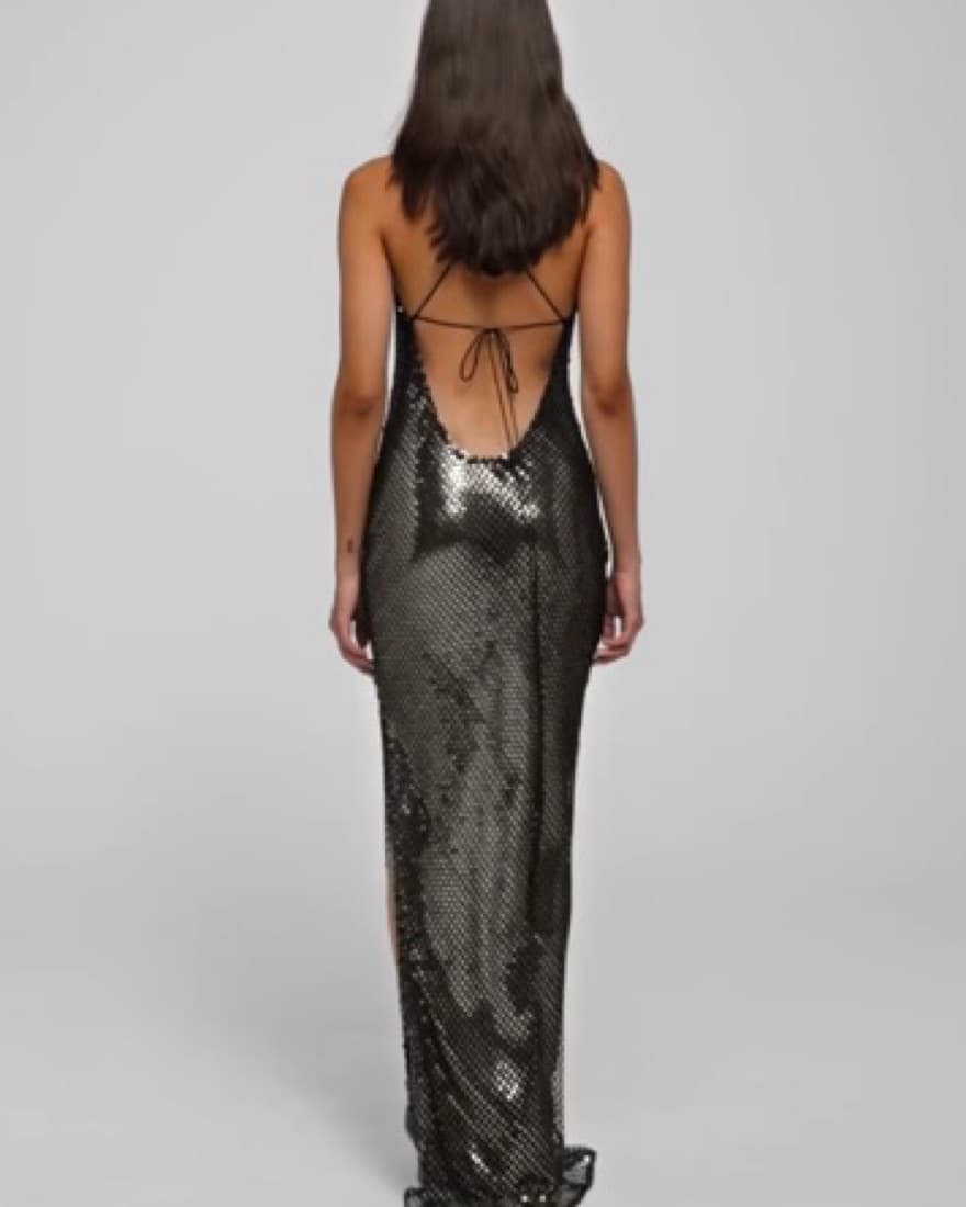 Rat & Boa Black Cowl Neck Dress  - Image 6
