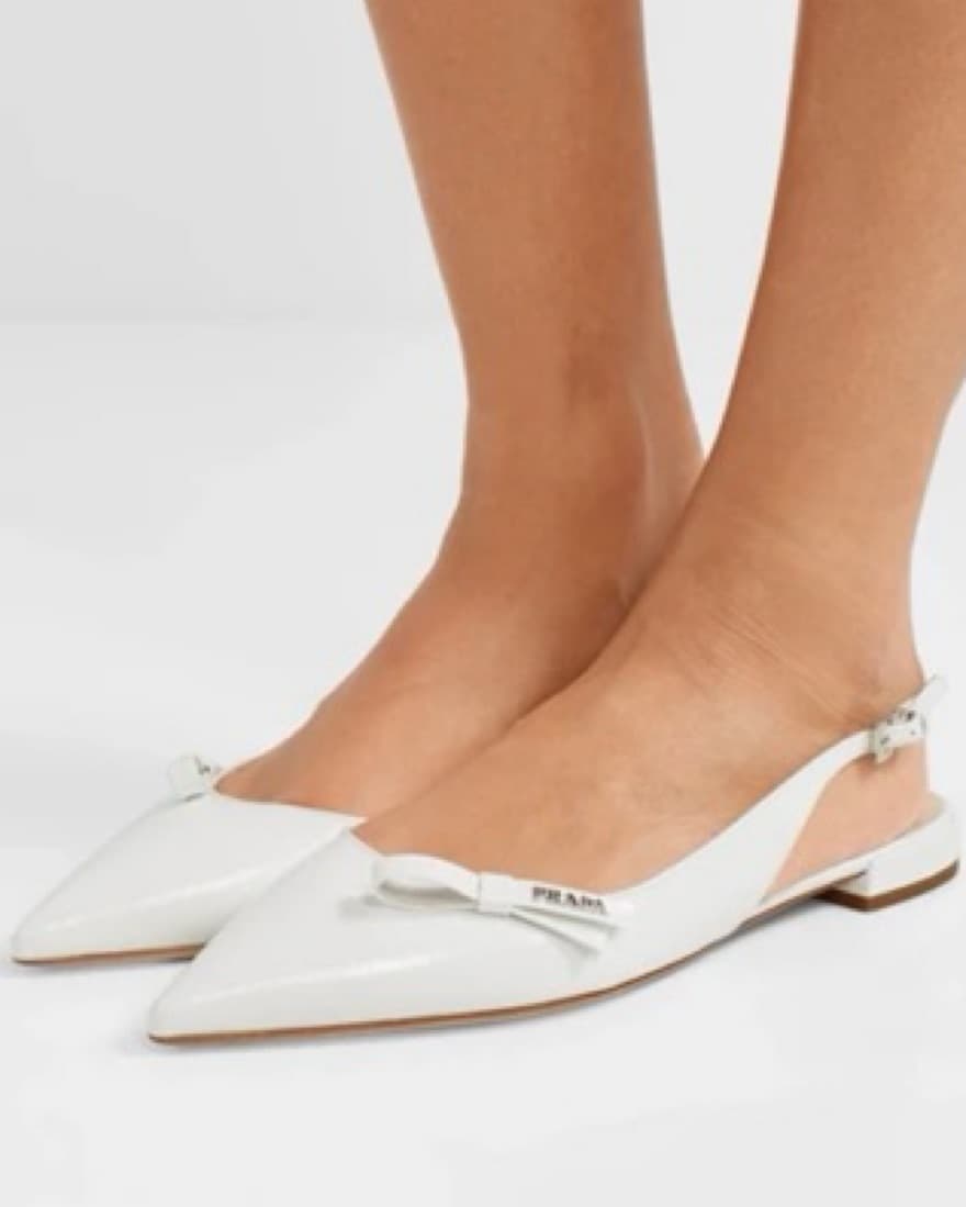 Prada Slingback Flat - Work Shoe - Image 1