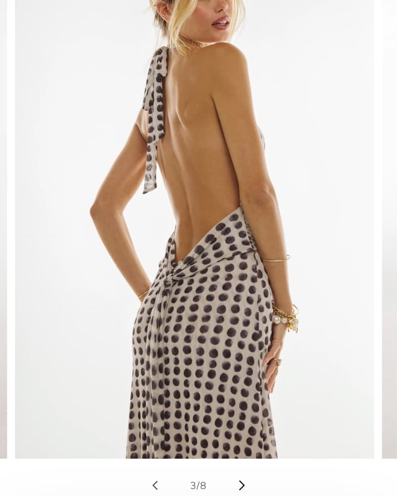 CHELSEA MAXI DRESS IN ECLIPSE - Image 2