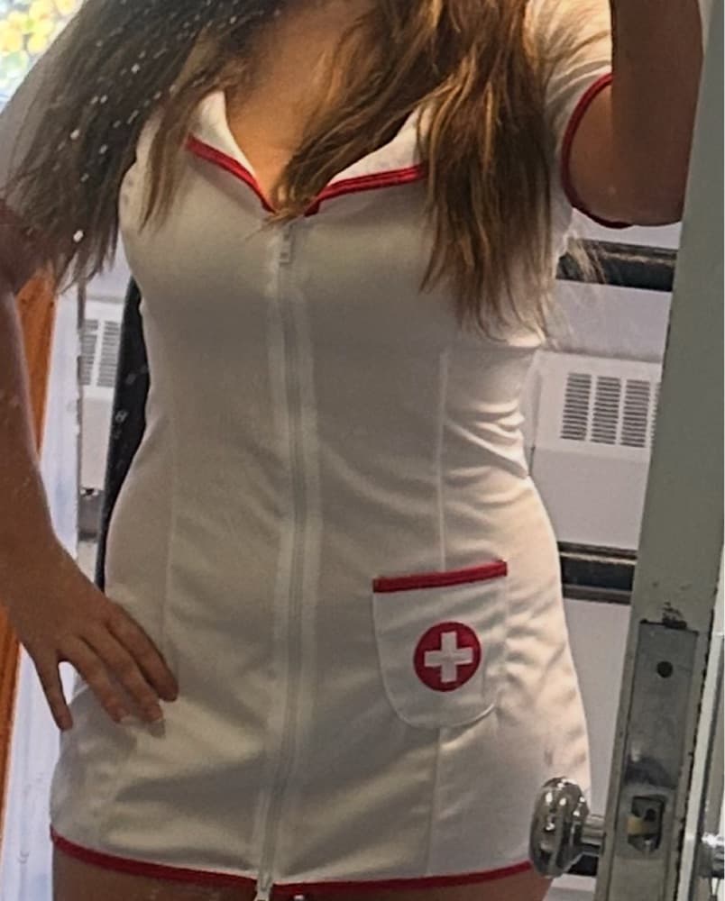 Nurse Costume Dress (includes hat) - Image 2