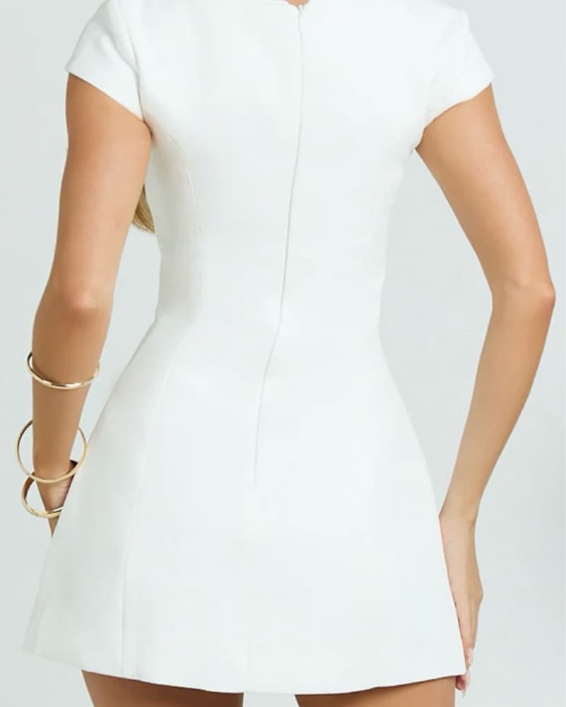 White Showpo Graduation Dress - Image 2