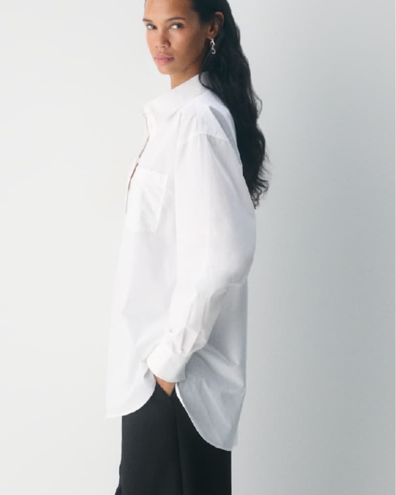 Babaton White Button Down - Image 2