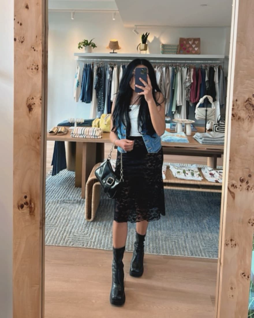 dallas denim vest - Image 2