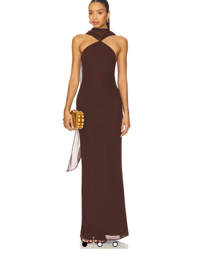 Amanda Uprichard Ashton Maxi Gown - Image 1
