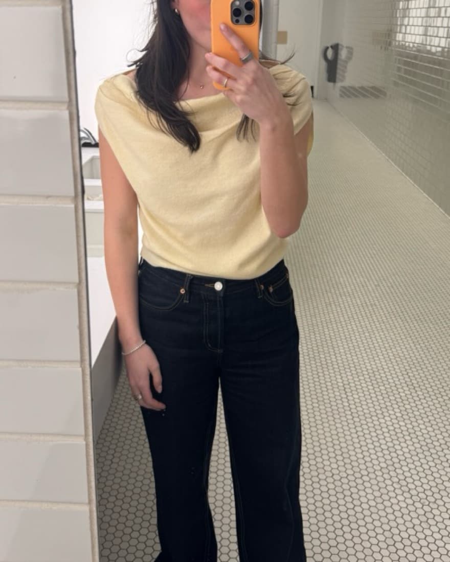 Devin Top In Cream - Image 3