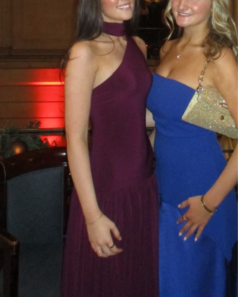 Club L London Plum Maxi Dress  - Image 3