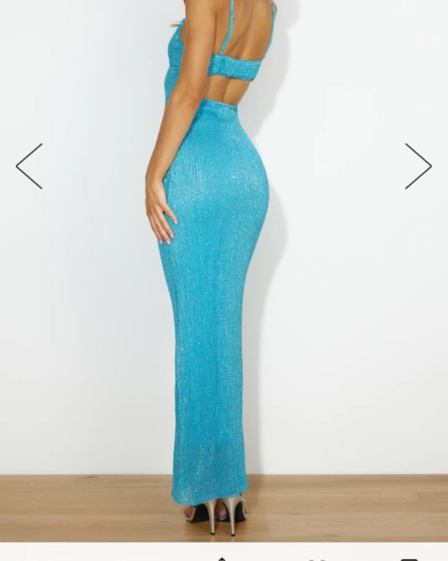 Hello Molly DREAMY SHINE SEQUIN MAXI DRE - Image 2