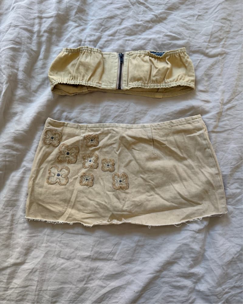 I.am.gia Fauna Bandeau in Tan - Image 4