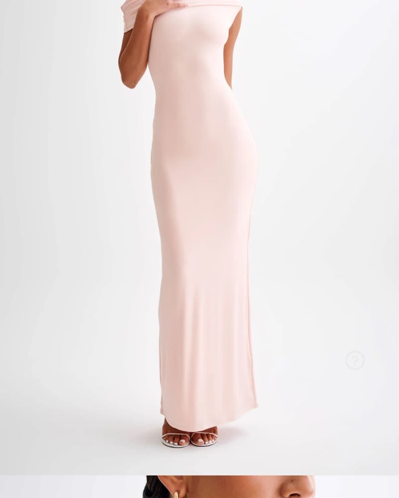Cassandra Off The Shoulder Slinky dress - Image 3