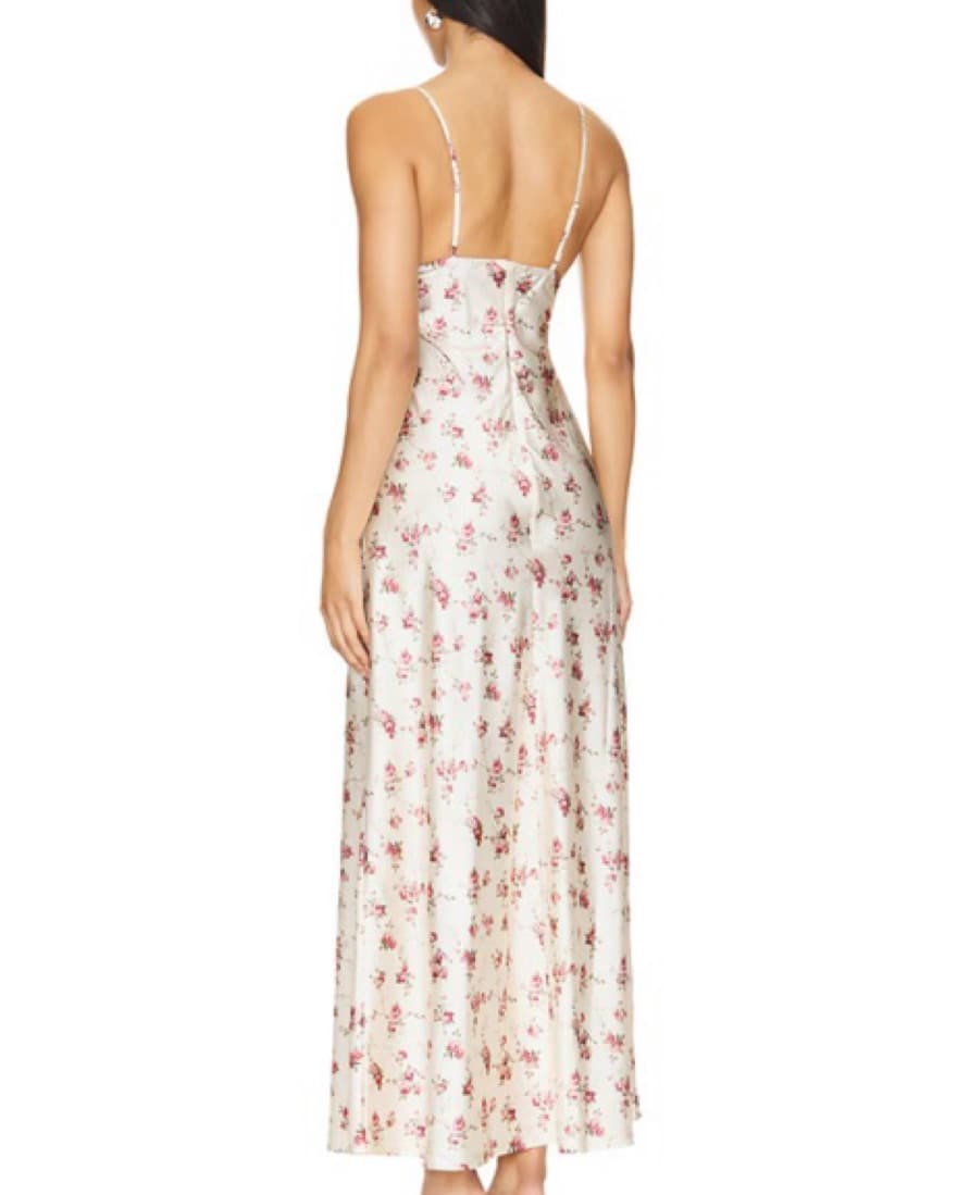 Weworewhat V Front Midi Dress - Image 2