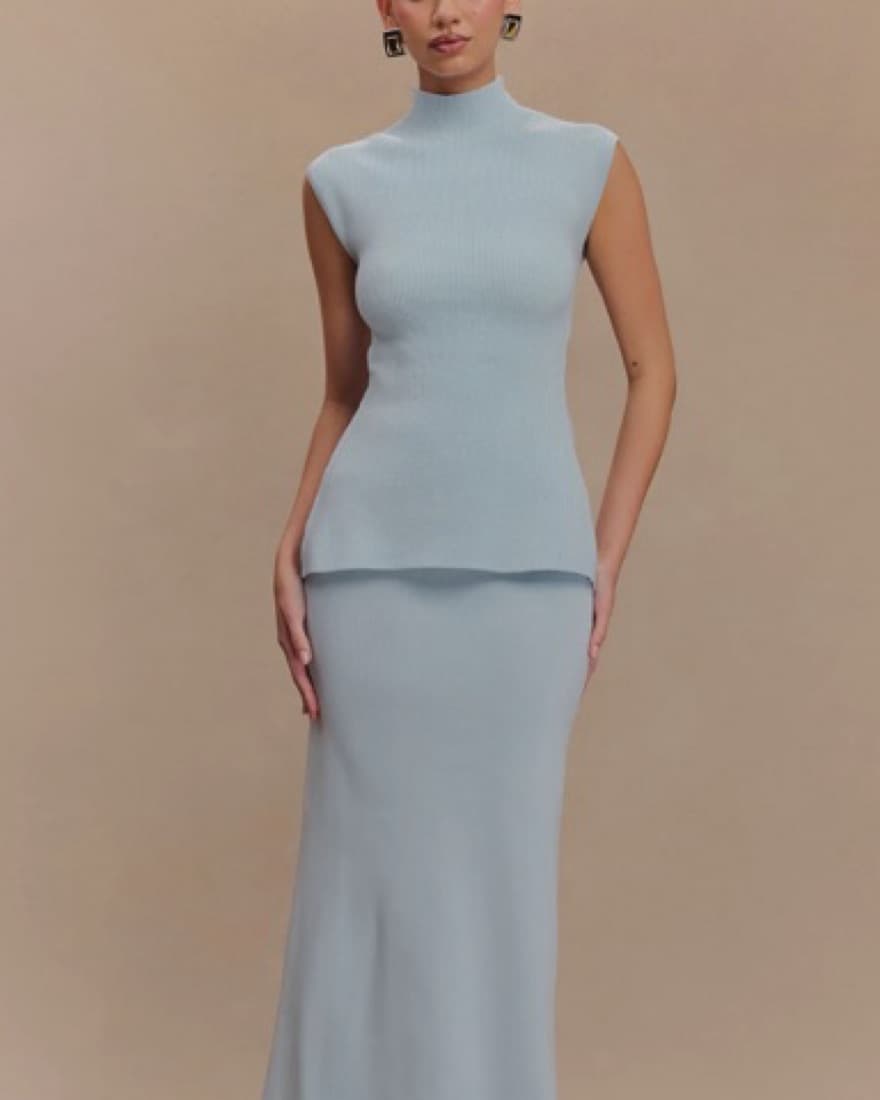 Meshki Blue Knit Set - Image 1