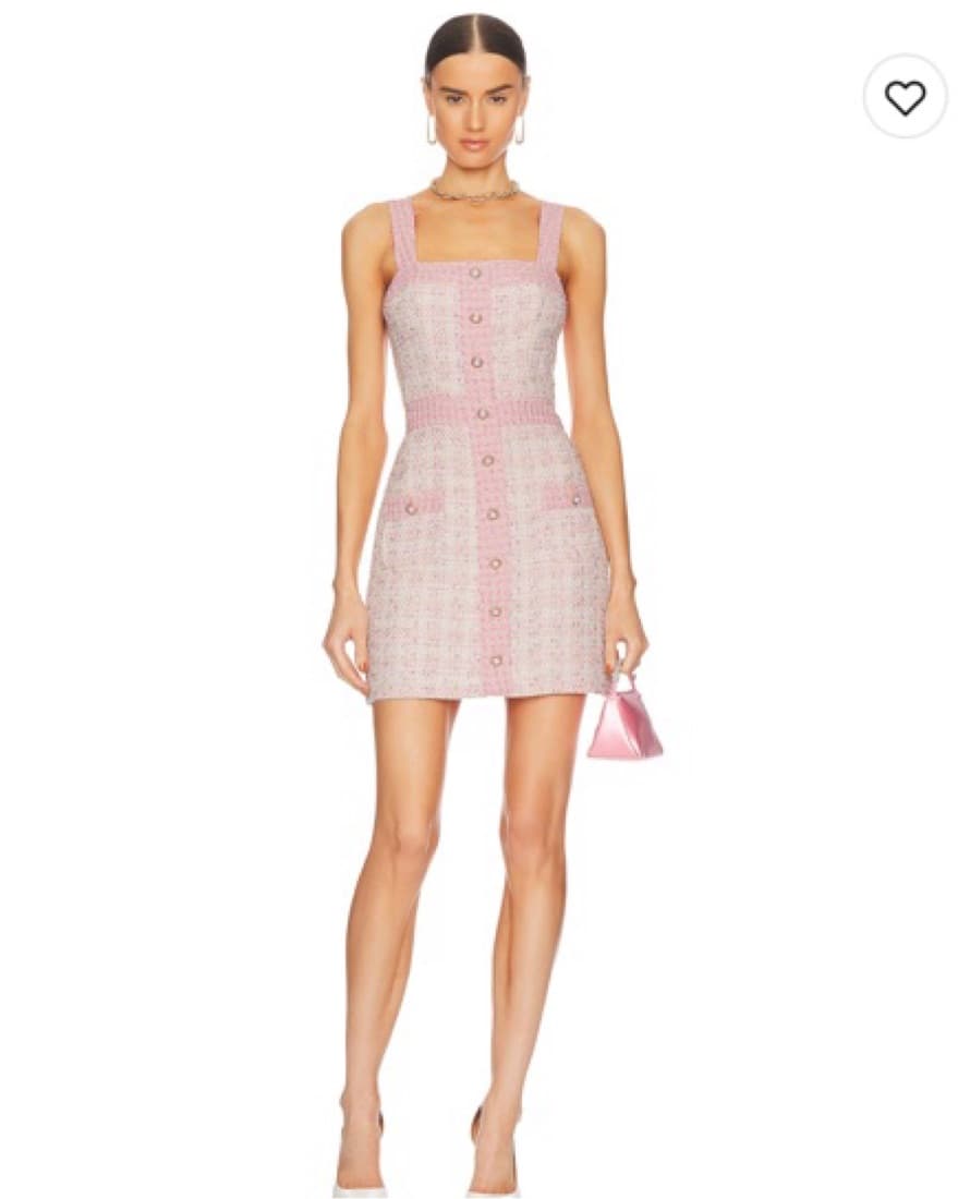 Amanda Uprichard Tweed Archie Dress - Image 1