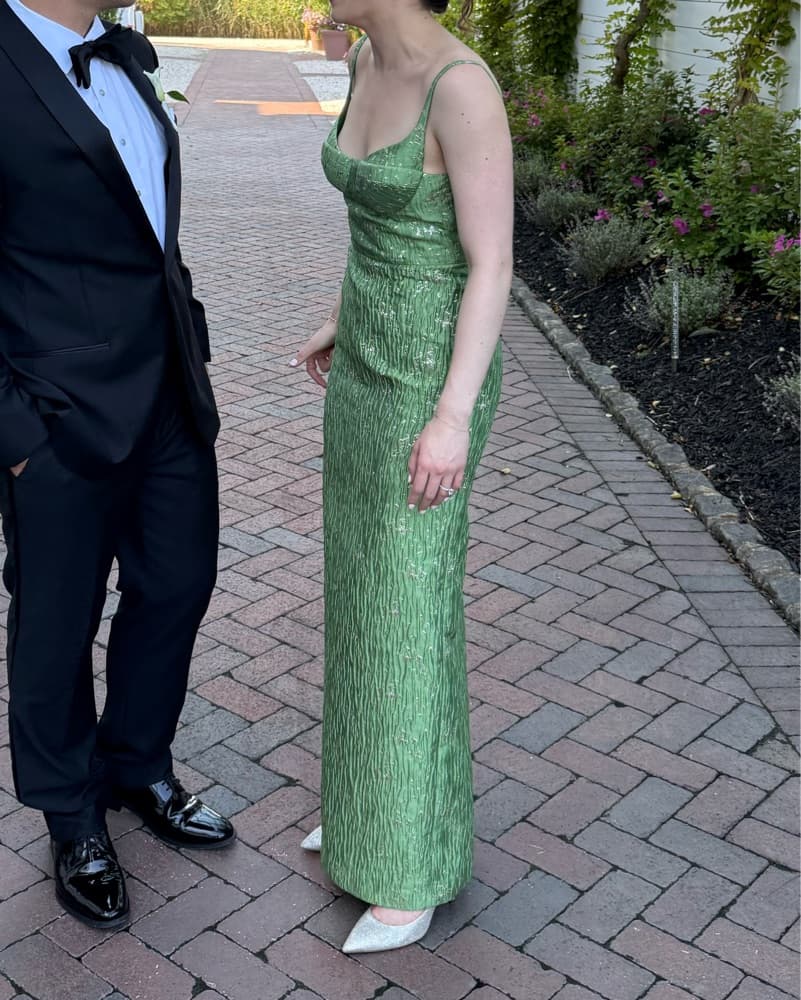 Montsand Brocade Bamboo Dress - Image 3