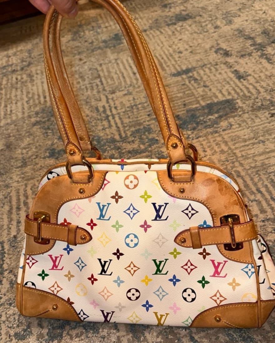 LV x Murakami Multicolor Claudia Bag - Image 5
