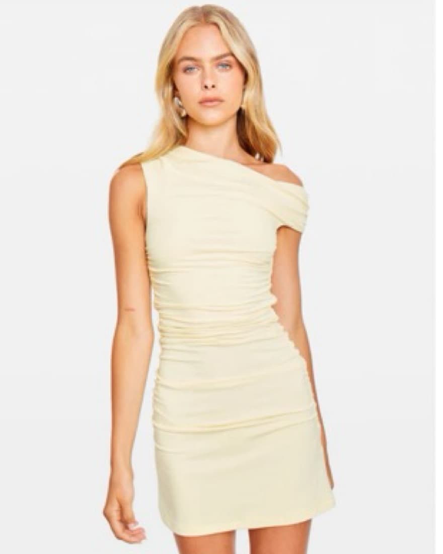Yellow mini dress - Image 2