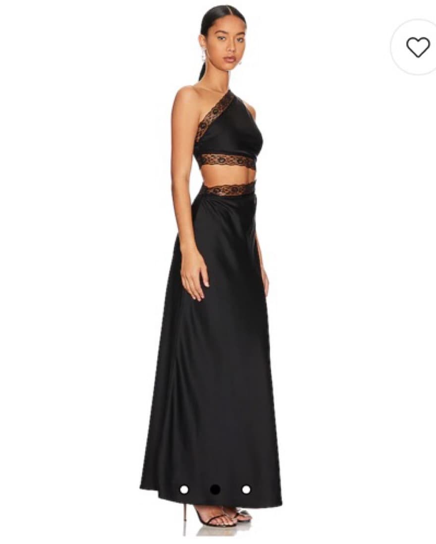 Misha Jillian Satin Gown - Image 2