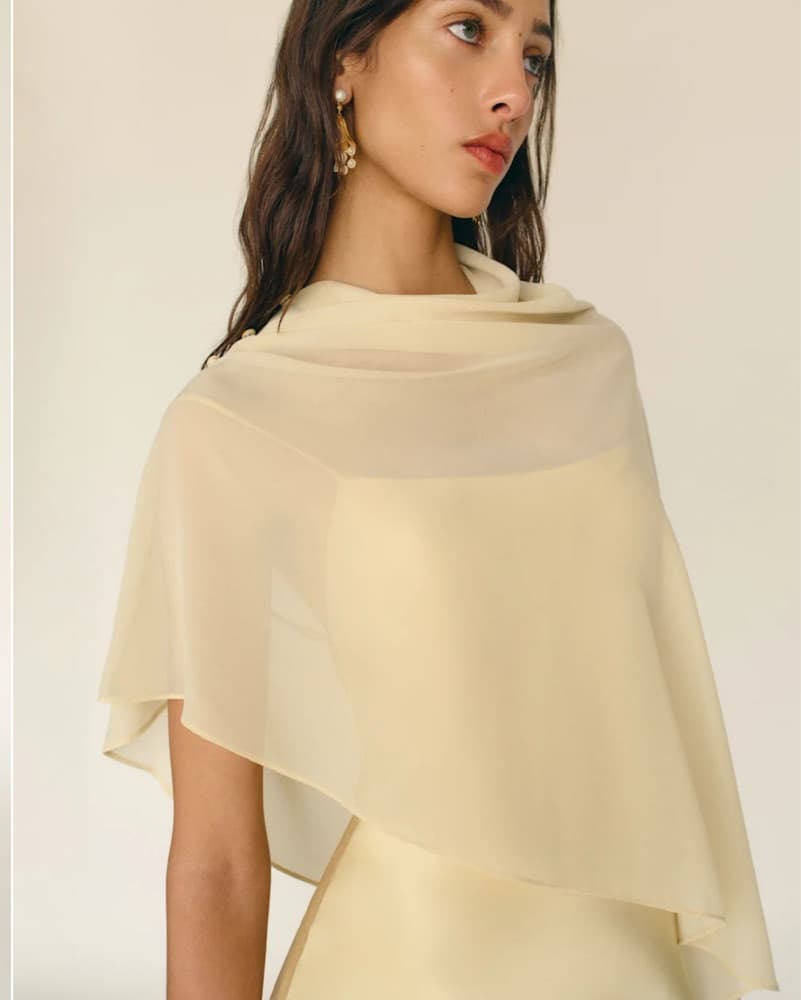 Reformation Lilibeth Silk Dress - Image 2
