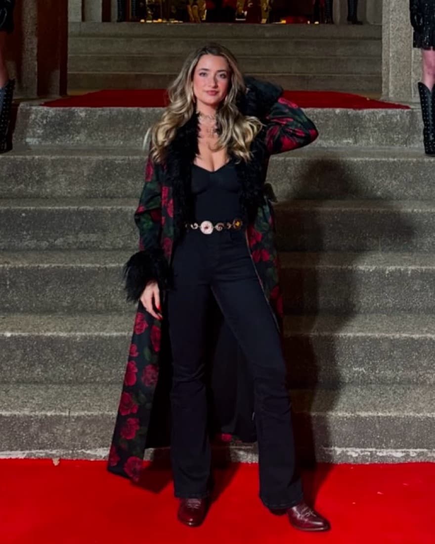 Show Me Your Mumu Rose Coat  - Image 3
