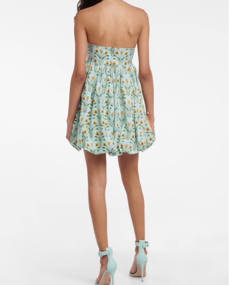 Agua Bendita Strapless Mini Dress - Image 2