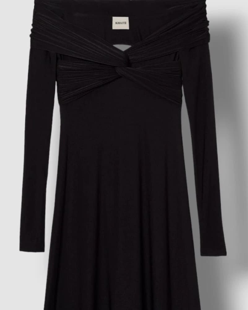 Khaite Off The Shoulder Dress - Image 1