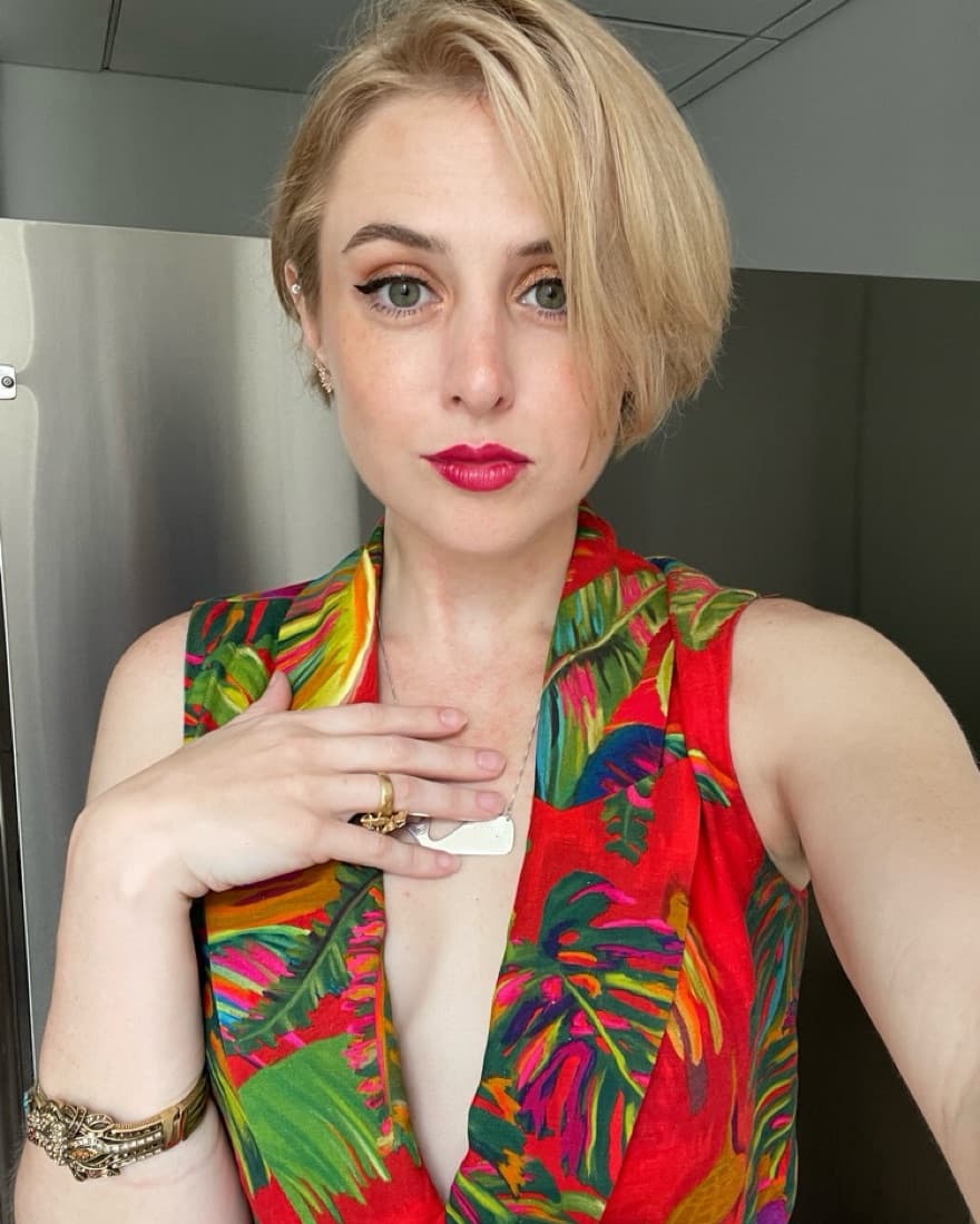 Farm Rio Red Urban Jungle Mini Dress - Image 2