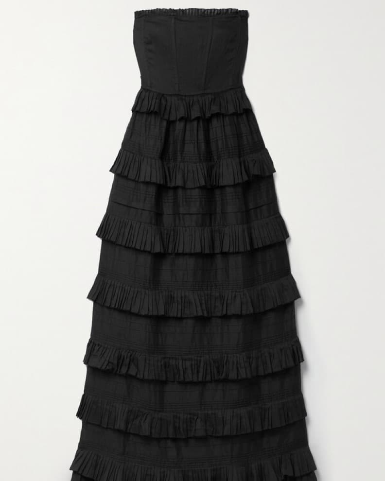 Doen Operetta Ruffled Tiered Gown - Image 5