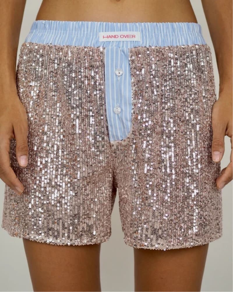 Handover Sequin Boxer Shorts - Image 2