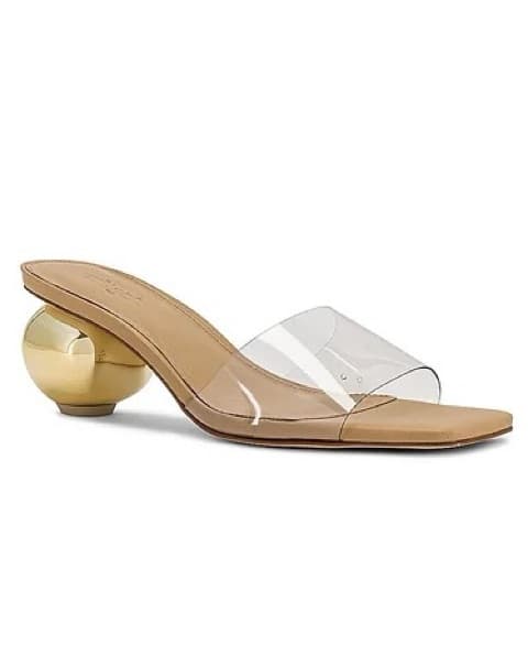 Cult Gaia Tyra Mule in Clear - Image 1