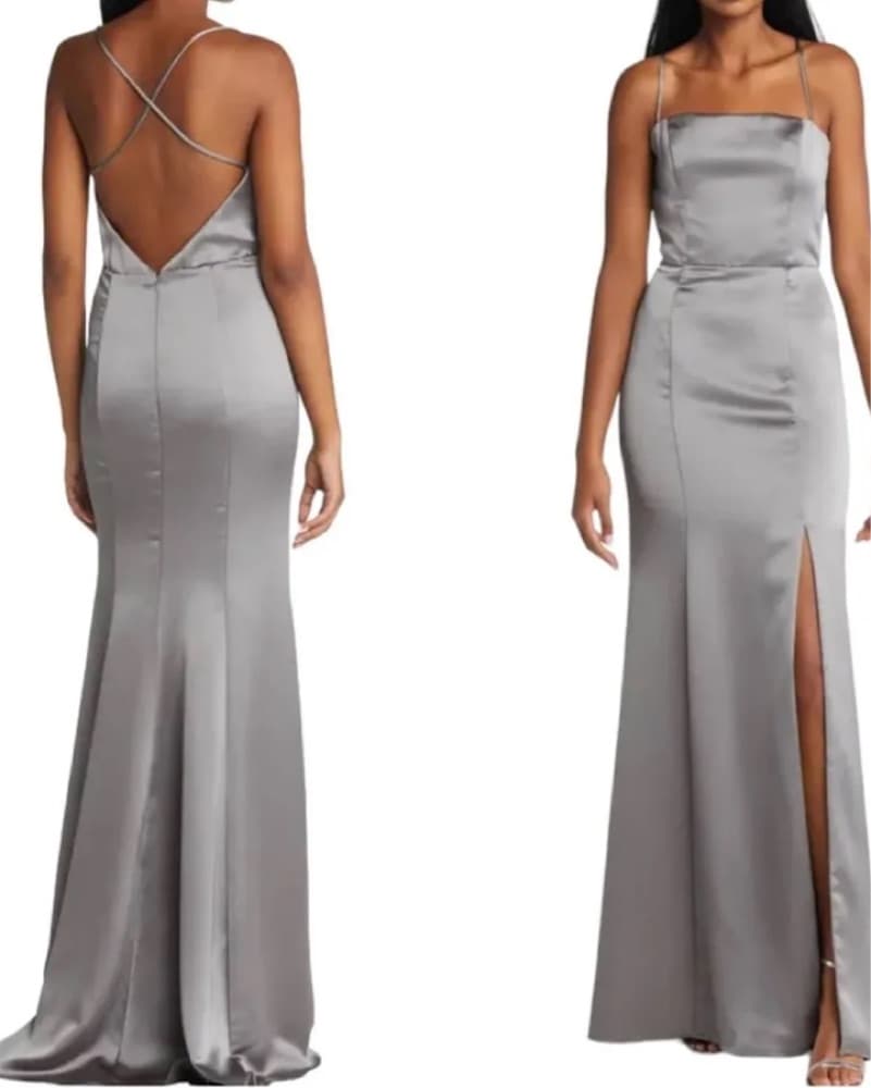 Champaigne Wedding Guest Dress - Image 3