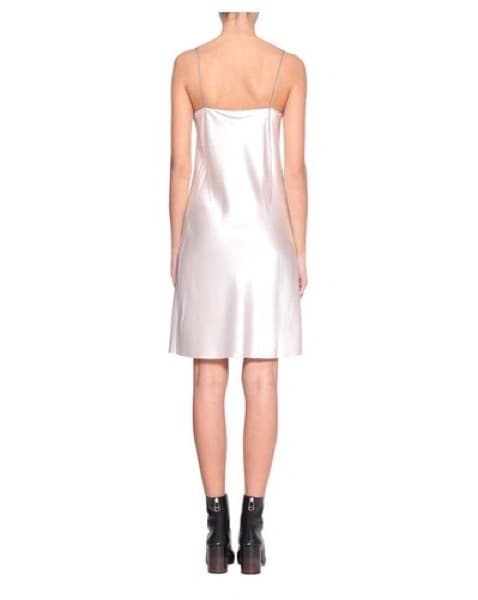 Helmut Lang ZIPPER WHITE SLIP DRESS - Image 3