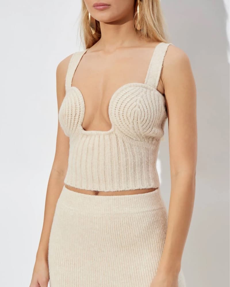 Cult Gaia Kensington Knit Top - Image 3