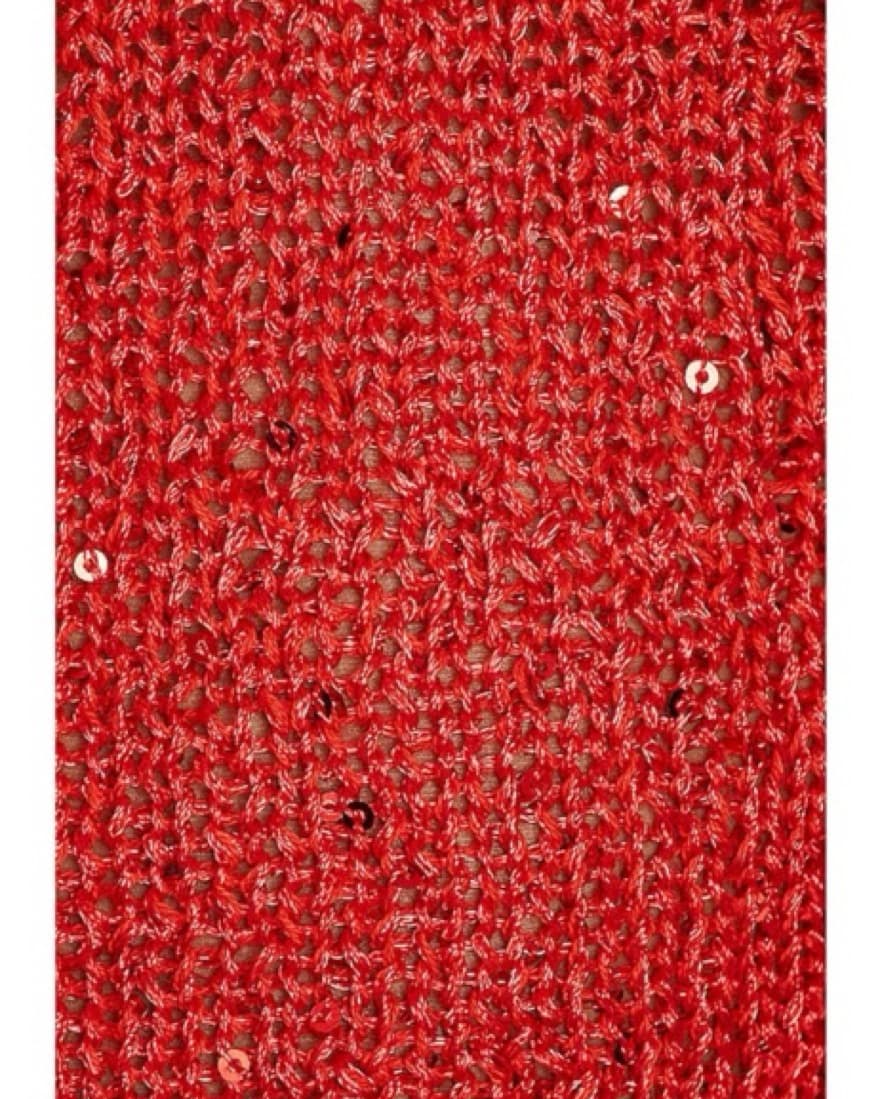Asta Resort Red Sheer Sequin Set - Image 4