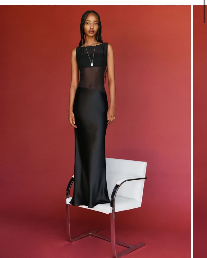 Reformation Zelie Silk Dress - Image 2