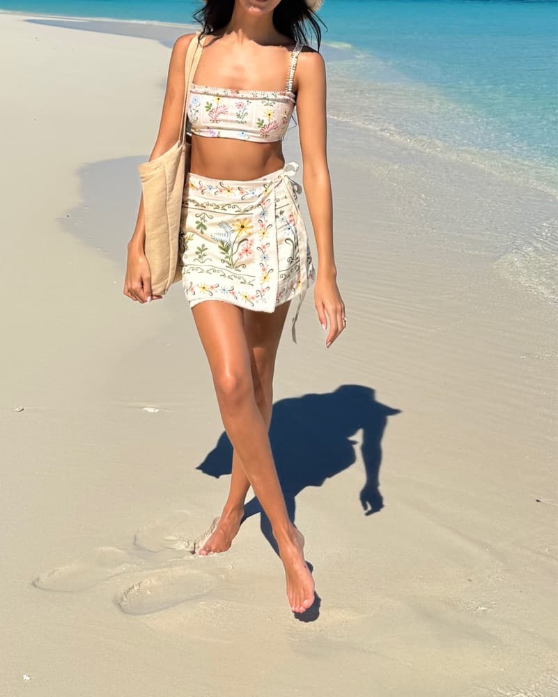 Agua By Agua Bendita Pareo Skirt Set - Image 6