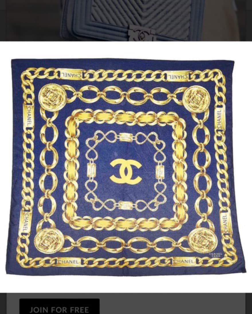 Chanel Scarf Top - Image 1