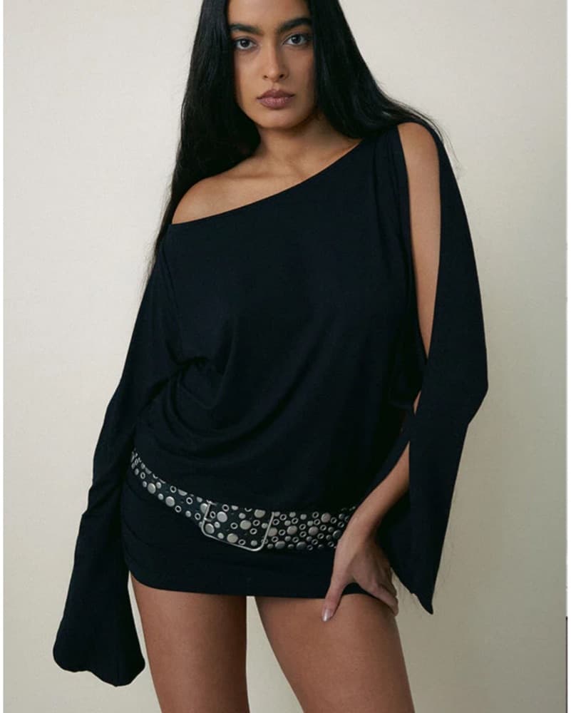 Black Mini Dress  - Image 3