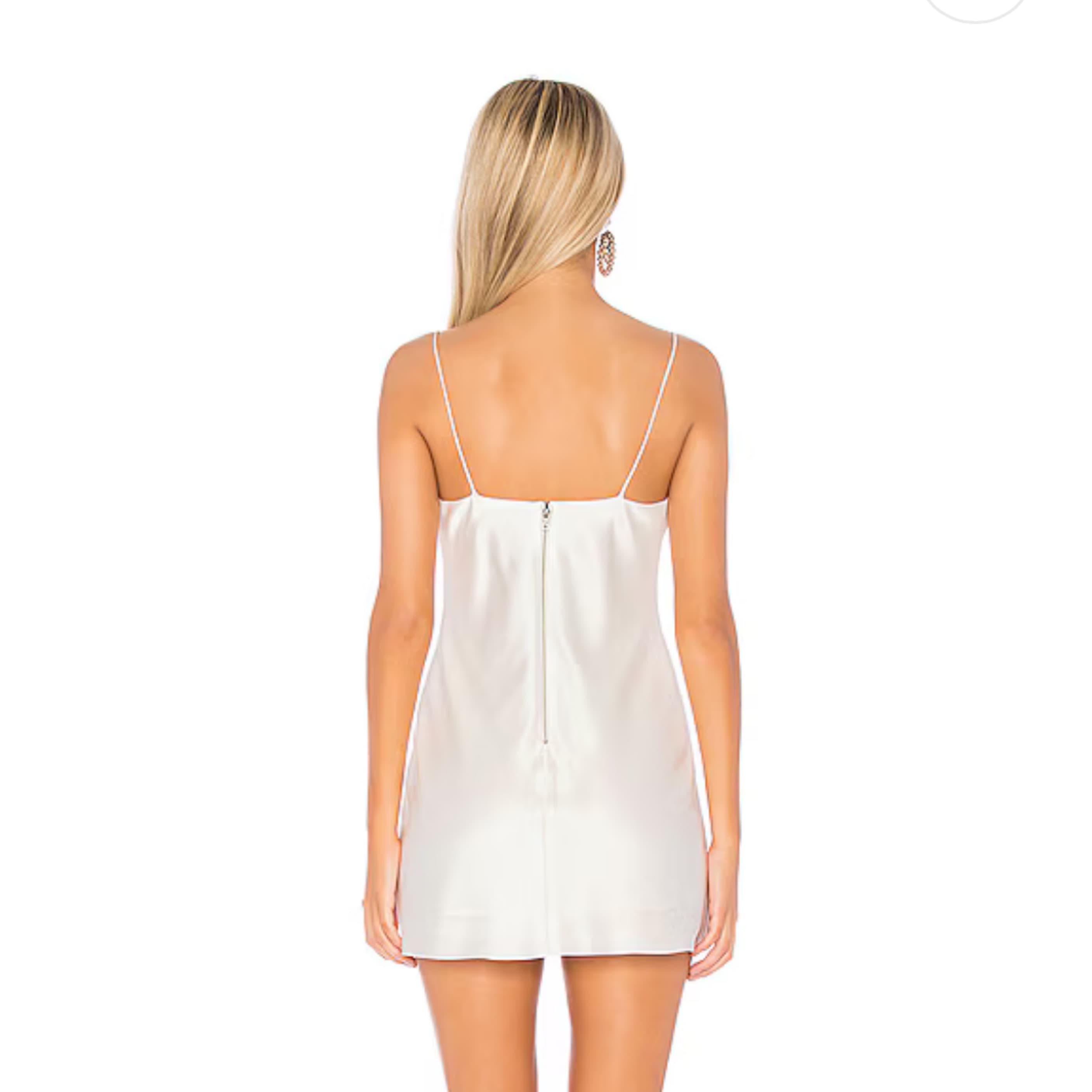 Alice And Olivia White Slip Desss  - Image 2