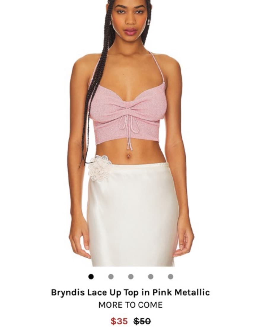 Revolve Pink Top - Image 1