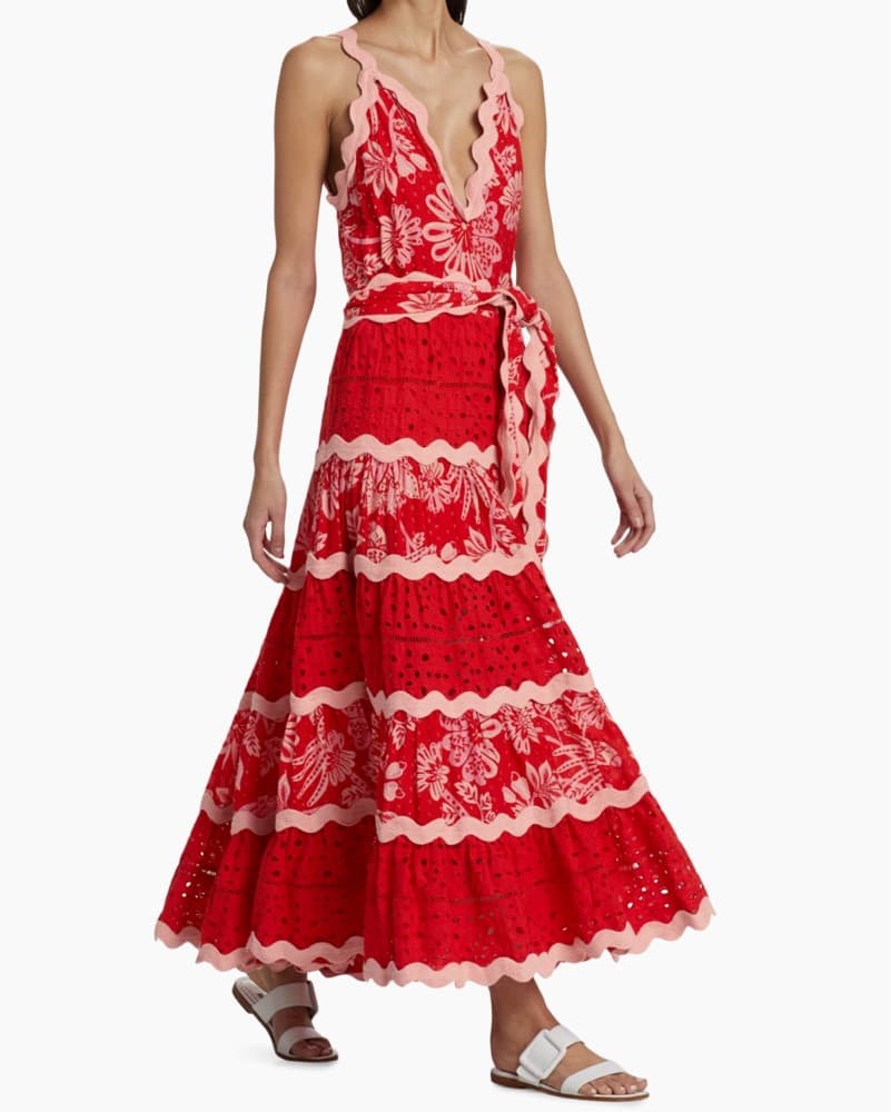 Farm Rio Floral Maxi Dress - Image 4