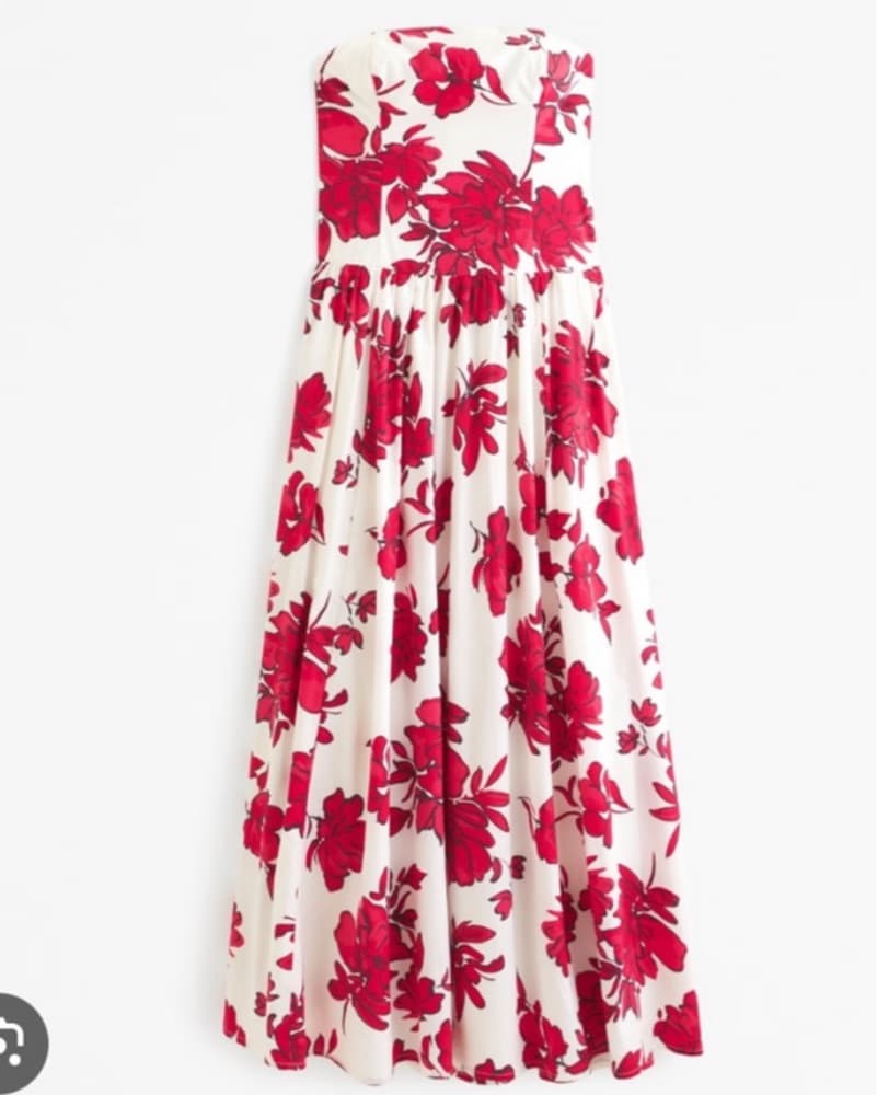 Abercrombie strapless drop waist maxi - Image 2