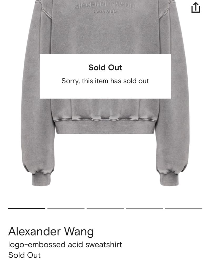 Alexander Wang Acid Wash Sweatshirt  - Image 4
