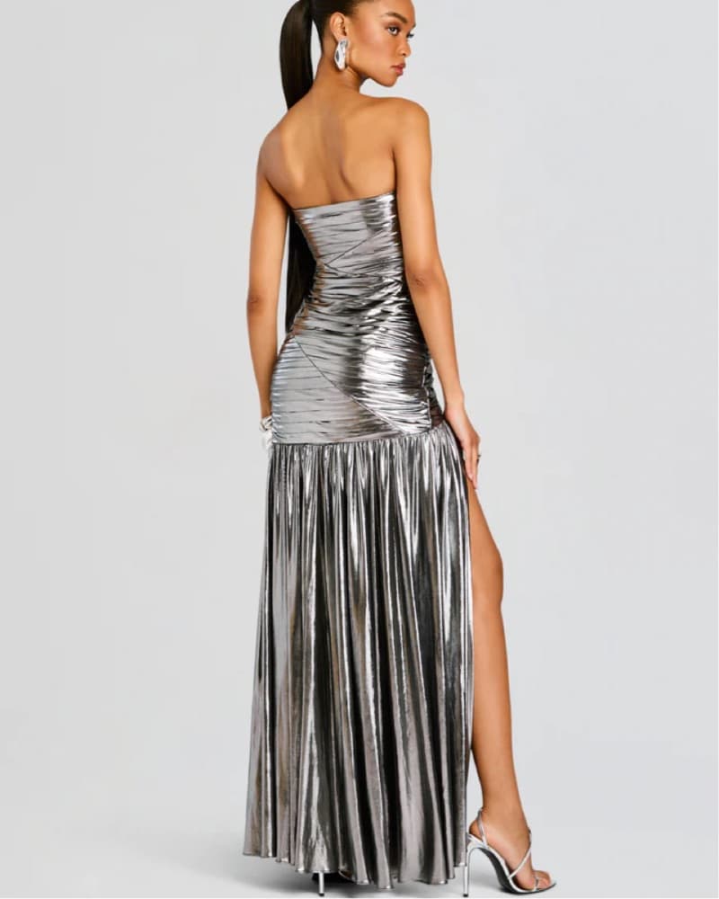Retrofête Silver Gown - Image 2