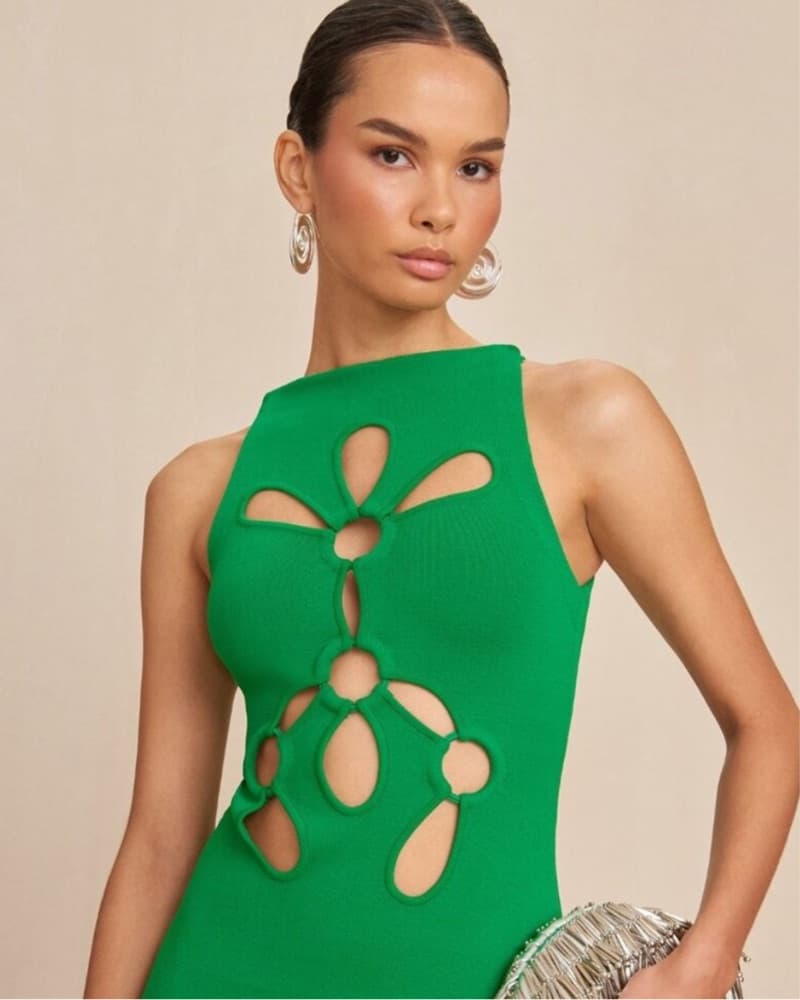 green cult gaia franco dress - Image 2