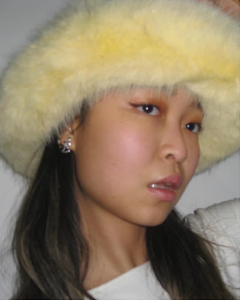 Fluffy Faux Fur Bucket Hat  - Image 3