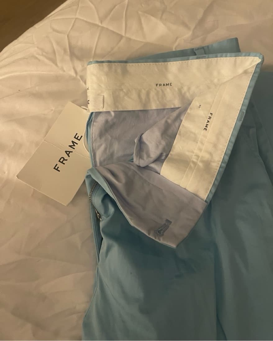 Frame Relaxed Straight Trouser - Image 3